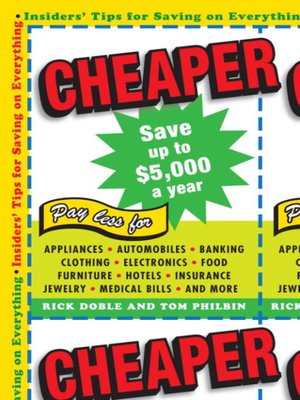 Cheaper - ebook